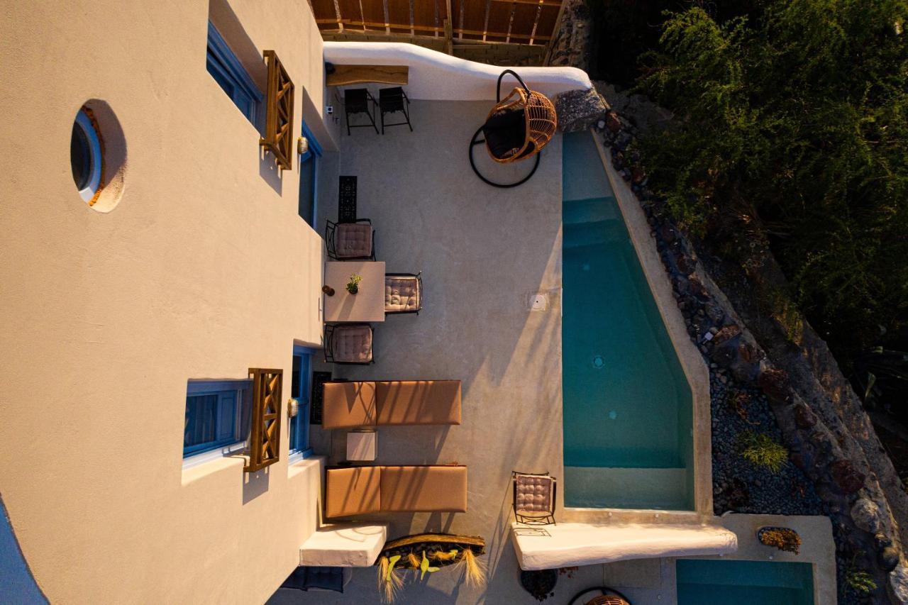 Pink Freud Villas Santorini Oía Zewnętrze zdjęcie