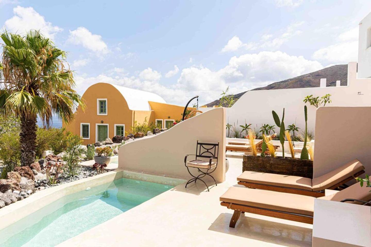 Pink Freud Villas Santorini Oía Zewnętrze zdjęcie